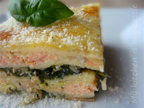 My kitchen is my castle: LASAGNE ZE SZPINAKIEM I ?OSOSIEM