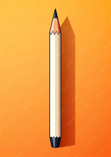 Premium AI Image | a pencil with a pencil drawing of a pencil with a ...