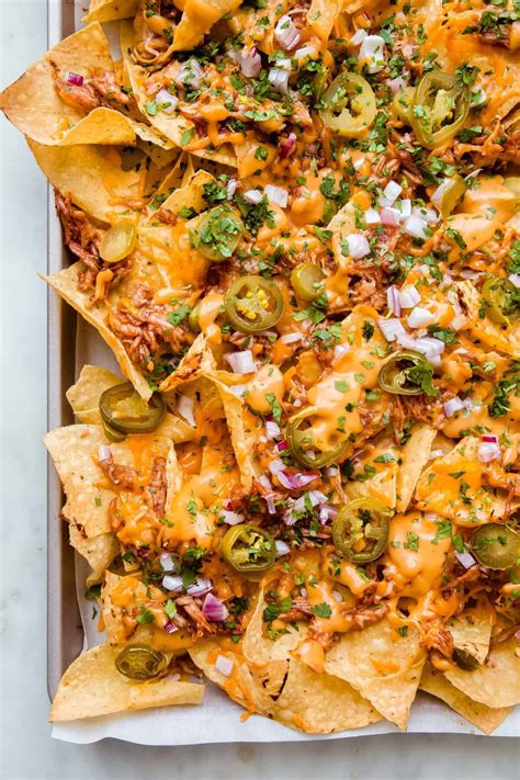 Shredded Chicken Nachos