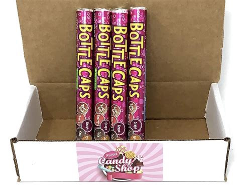 Buy Bottle Caps Soda Pop Candy Roll Pack of 4 at Ubuy India
