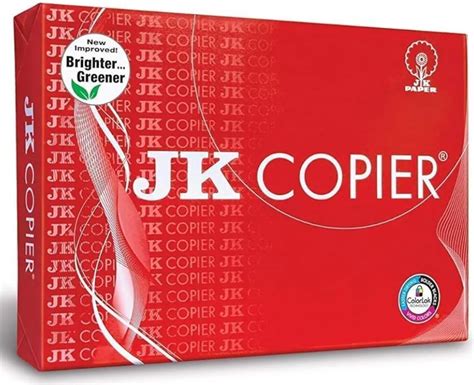 J K Copier Paper – A4 Printer Paper | 75 GSM White Sheets (Pack of 3 ...