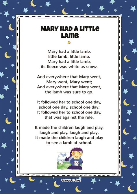 Free Nursery Rhymes Printables