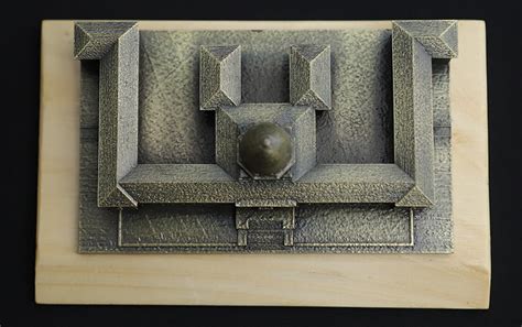 Buy NDA Sudan Block Metal Finish - Scale Model Made of Resin Online ...