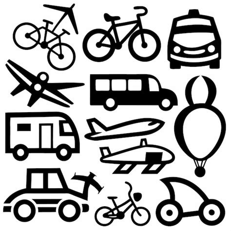 Transportation Black and White 的图像结果