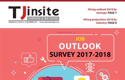 Job Outlook Survey 2017-2018 | TJinsite