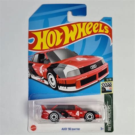 Hot Wheels - Audi '90 Quattro - Retro Racers 6/10 - HKJ81 - Good Year ...
