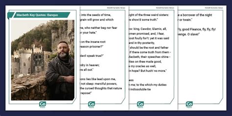 Macbeth Key Quotes: Banquo
