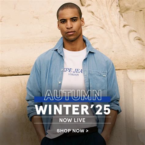Shop Trendy Summer and Winter Clothing for Men at Pepe Jeans India