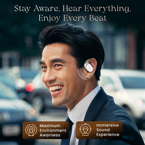 DwOTS SENSE | Open Ear Earbuds with Up To 65H Playtime – ACwO