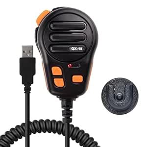 HYSHIKRA USB-A Microphone, Mic PTT and Programmable Key for American ...