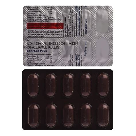 Bakflex Plus - Strip of 10 Tablets : Amazon.in: Health & Personal Care