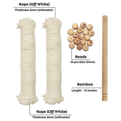 Kalakaram DIY Macrame Wall Hanging Kit | Buy Online at Toycra