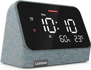 Lenovo Smart Clock Essential with Alexa Built-in (Misty Blue) - Price ...