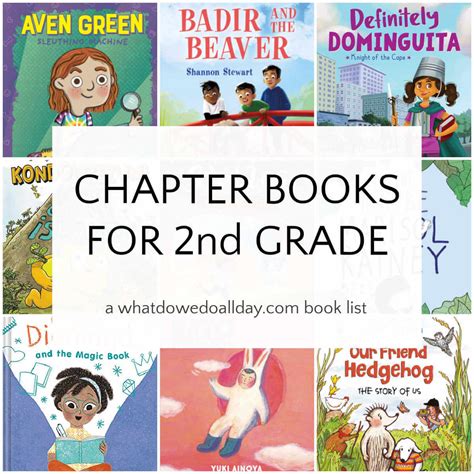 16 Excellent Chapter Books for 2nd Graders
