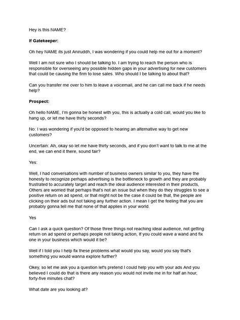 Image result for Perfect Cold-Call Script