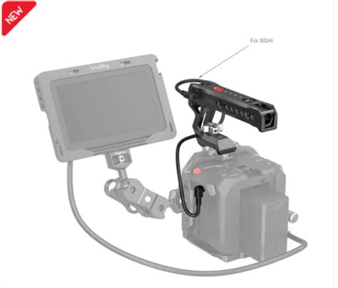 Smallrig Nato Top Handle With Record Start/Stop Remote Trigger 3322 ...