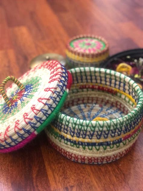 Handcrafted Salt reed Multi utility box/ chapati box – Pine cone™