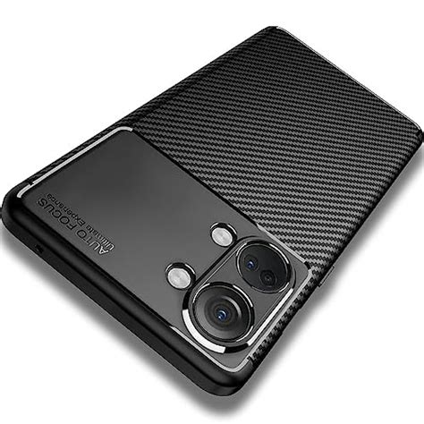 TheGiftKart Rugged Carbon Fibre Armor Back Cover Case for OnePlus Nord ...