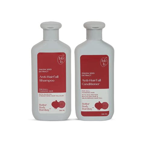 Buy bbb Better Body Bombay Onion Seed Extract Anti-Hairfall Shampoo ...