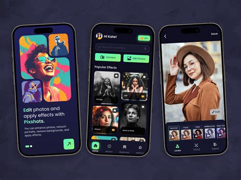 Photo Editing App designs, themes, templates and downloadable graphic ...