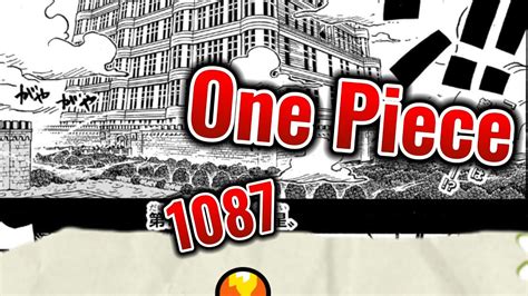 One Piece 1087 Spoiler. - YouTube