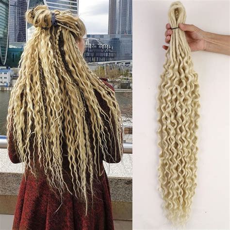 Amazon.com : Boho Dreadlocks extension Synthetic Double Ends Dreadlocks ...