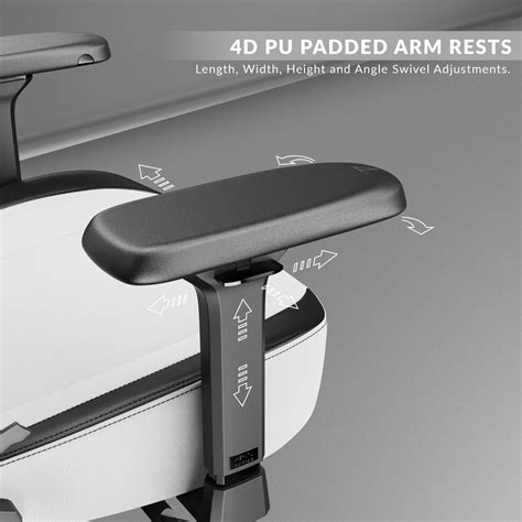 Arctic White Gaming Chair | Apex Series Chairs | Cybeart – Cybeart India