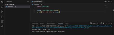 Image result for Date in Python Today