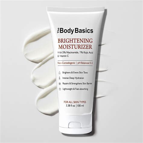 Brightening Mosisturizer with 5% Niacinamide, 1% Kojic Acid & Vitamin ...