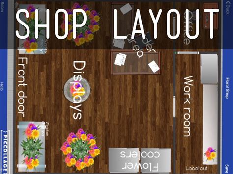 Flower Shop Layout 的图像结果