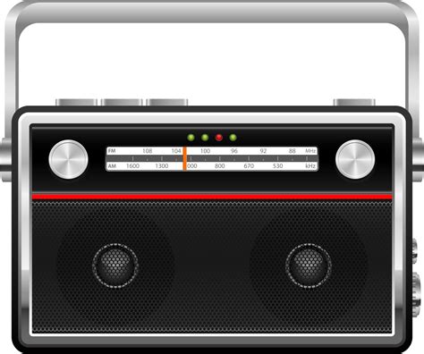 Clipart Of A Radio