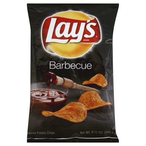 Lay's Barbecue Flavored Potato Chips, 9.5 oz (269.3 g)