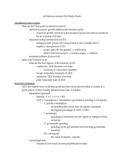 Image result for Macro Unit 2 Practice Questions