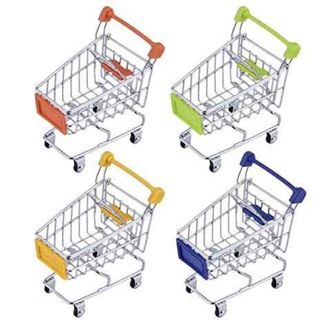 Rural Mart Creative Mini Shopping Cart Supermarket Handcart Trolley ...