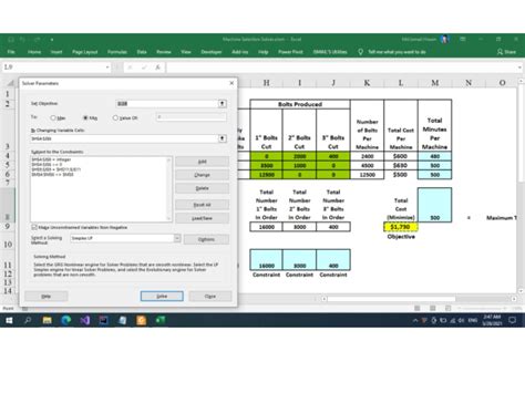 Image result for Non Linear Optimization Using Excel