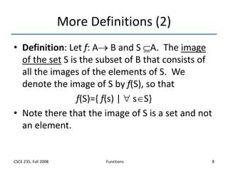 Image result for Types of Functions CSCE
