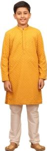 MANYAVAR Boys Casual Kurta and Churidar Set Price in India - Buy ...