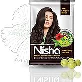 Buy Nisha Natural Henna Powder For Hair Color, Natural Black Hair ...