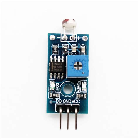 Robotbanao LM393 Photosensitive Light-Dependent Control Sensor - LDR ...