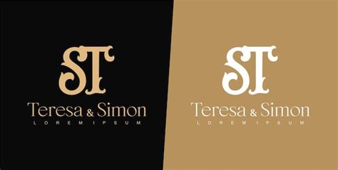 T and s letter logo design template wedding logo typography logo ...