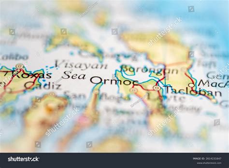 Ormoc Philippines Highlighted On World Map Stock Photo 2614231647 | Shutterstock