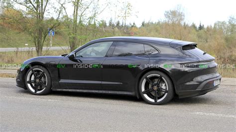Porsche Taycan Cross Turismo Electric Wagon Spotted With No Camouflage