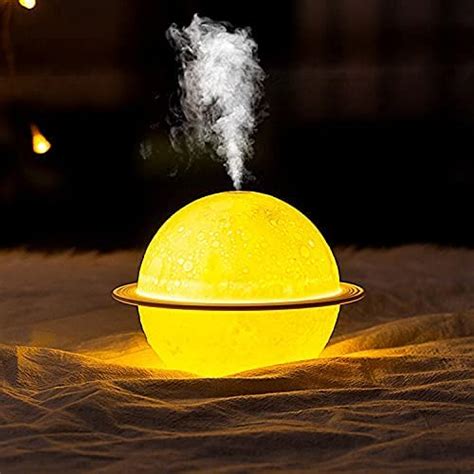 L4LADILA® 2 in 1 Moon Lamp Cool Mist Humidifiers for Living Room ...
