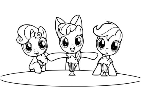 Printable My Little Pony Coloring Page - Free Printable Coloring Pages ...