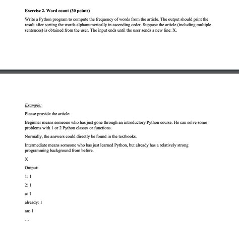 Image result for Write a Python Program to Count the Frequency of Words in a File