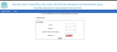 CBSE Board Exam Admit Card 2025 Out: Download Class 10th, 12th Hall ...