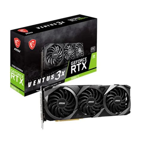 Buy MSI GeForce RTX 3080 Ti Ventus 3X OC 12GB Nvidia Graphic Card ...