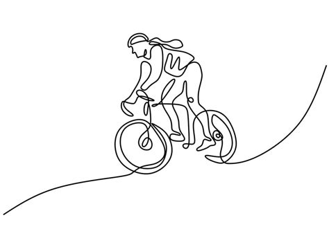 Cycling Line Drawing 的图像结果