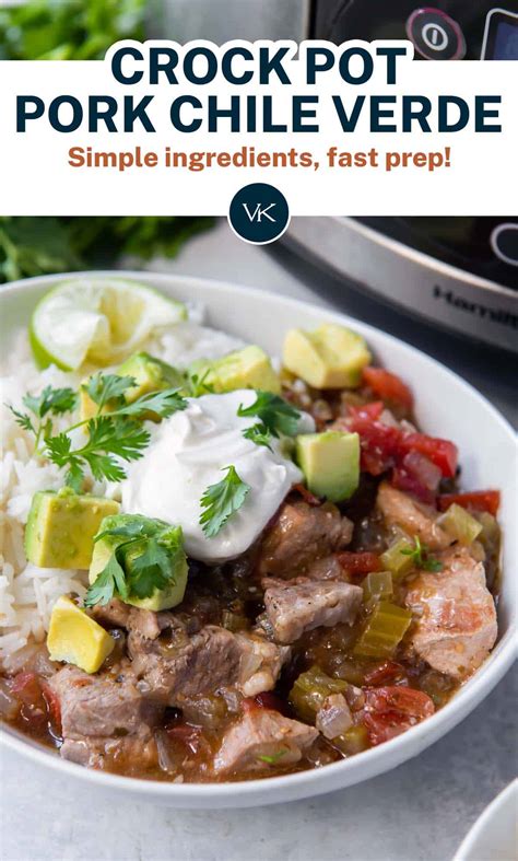 Crock Pot Chile Verde