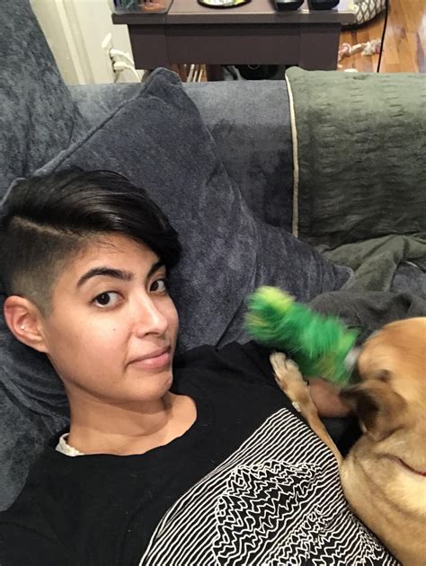 Go back to pixie cut or keep growing out undercut bob situation : r ...